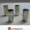N40 Neodymium Cylinder Magnet with Nickel Plating